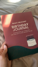 Load image into Gallery viewer, Birthday Journal
