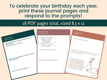 Load image into Gallery viewer, Birthday Reflection (Printable)