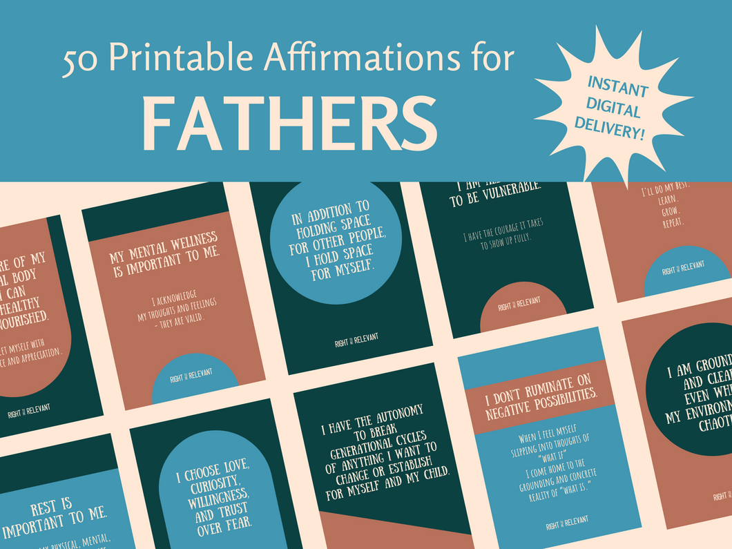 Father Affirmations (Printable)