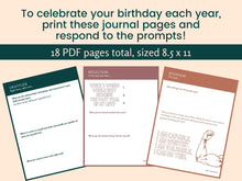 Load image into Gallery viewer, Birthday Reflection (Printable)
